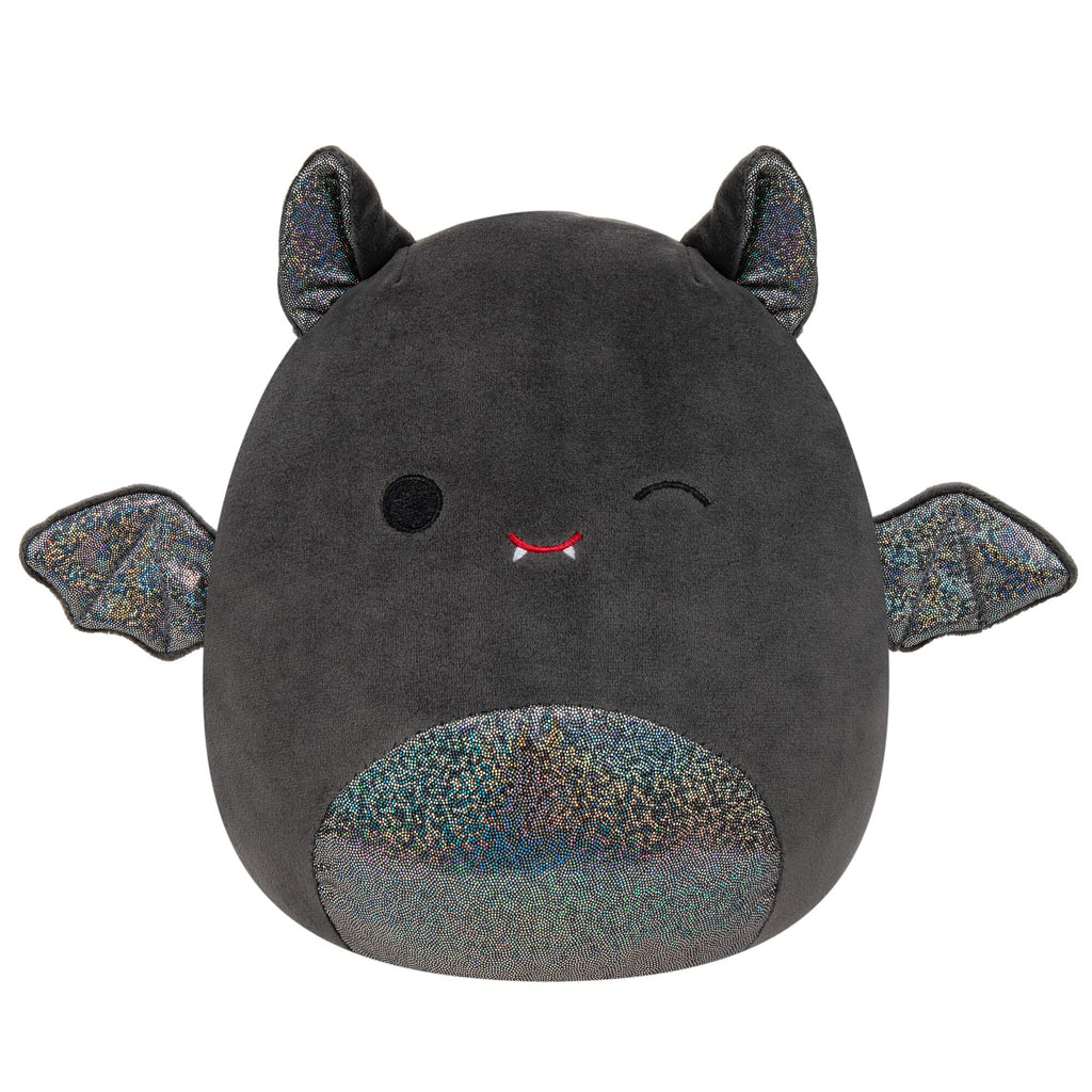 Squishmallows 8-Inch Emily Bat Plush – Sparkly Ears & Belly, Ultra-Soft Collectible