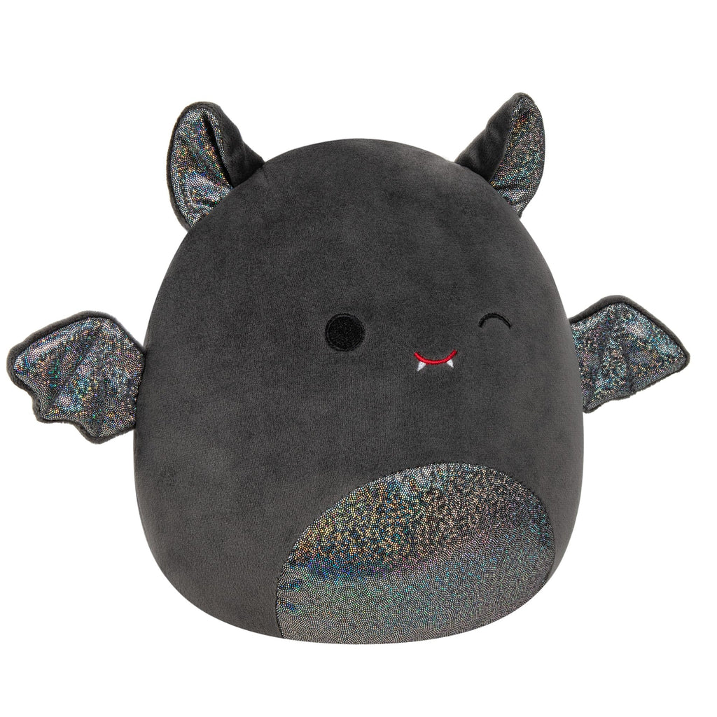 Squishmallows 8-Inch Emily Bat Plush – Sparkly Ears & Belly, Ultra-Soft Collectible