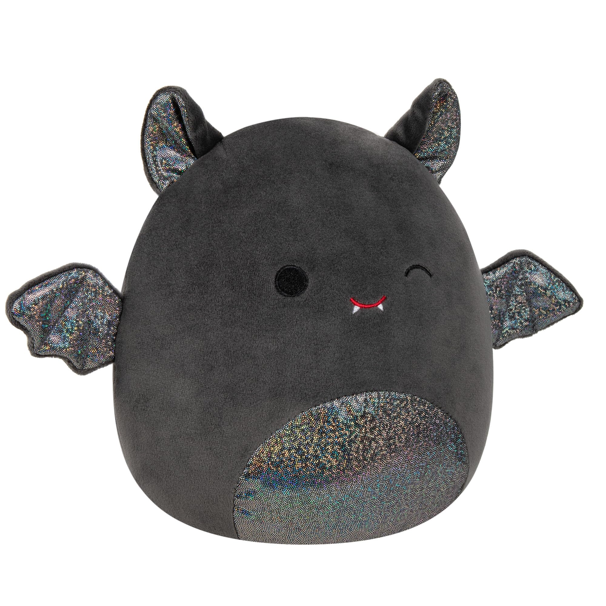 Squishmallows 8-Inch Emily Bat Plush – Sparkly Ears & Belly, Ultra-Soft Collectible