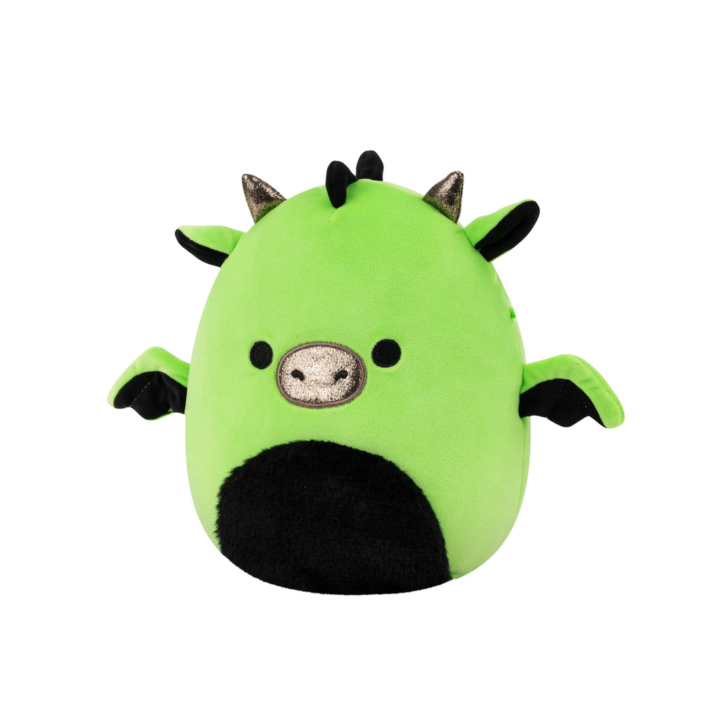 Squishmallows 8-Inch Excalibur the Neon Green Dragon Plush – Official Jazwares Halloween Squishmallow