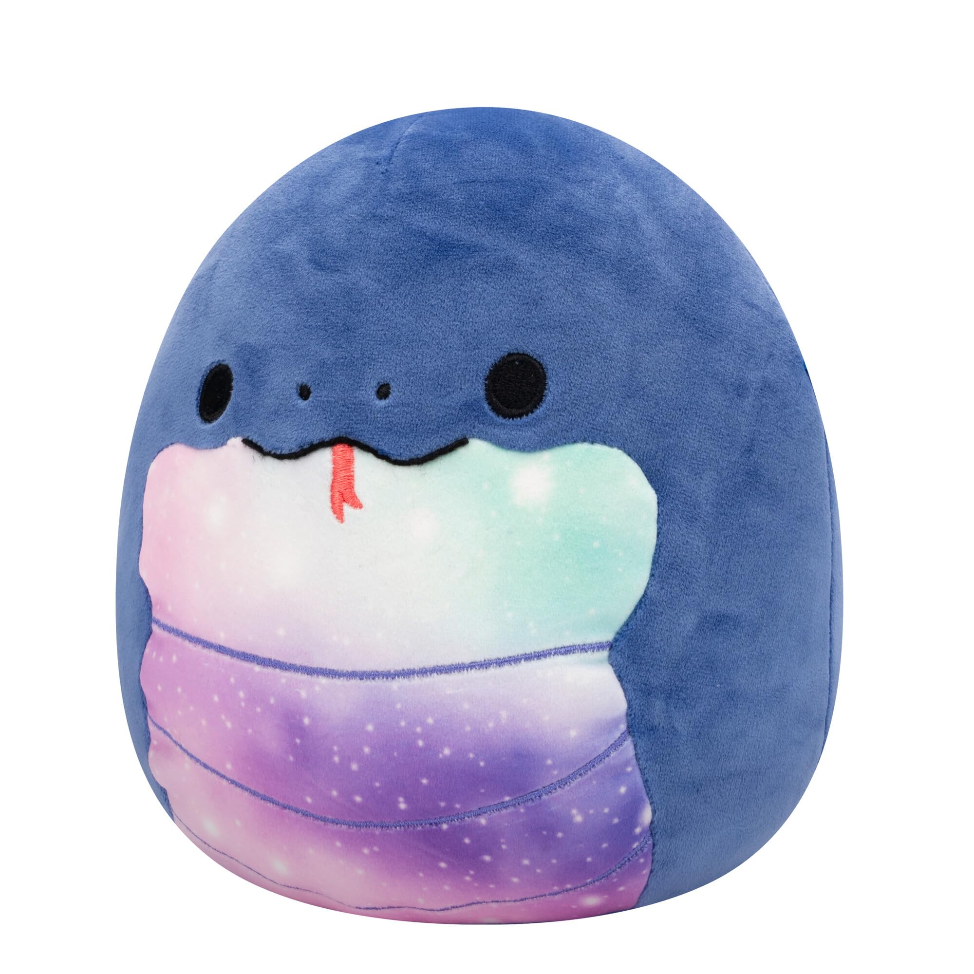 Squishmallows 8-Inch Herman Navy Blue Snake with Celestial Belly - Official Jazwares Plush