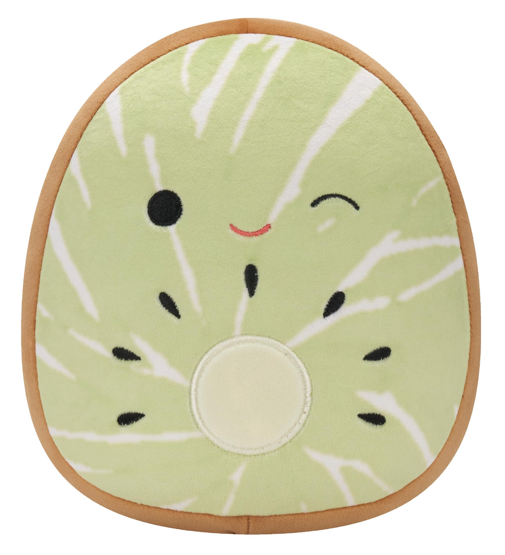 Squishmallows 8-Inch Kachina the Winking Kiwi Plush - Official Jazwares