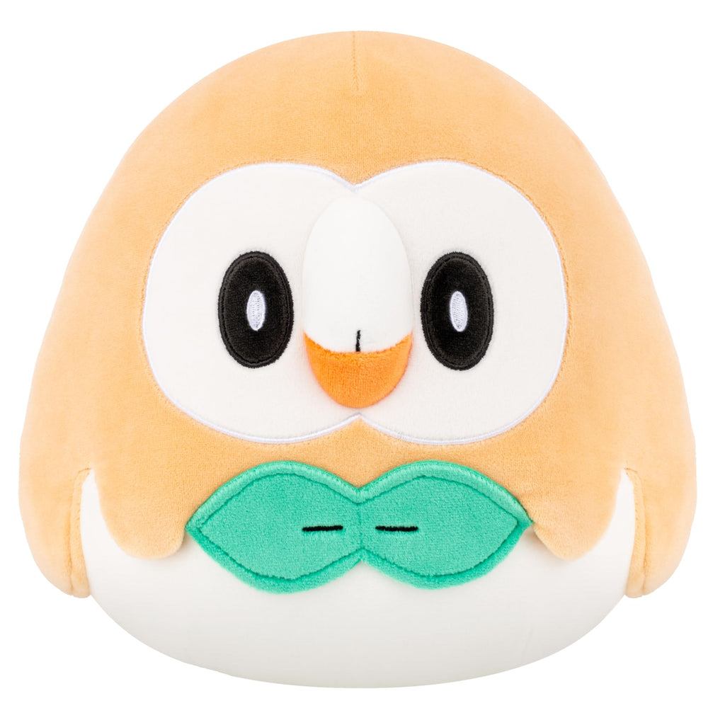 Squishmallows 8-Inch Rowlet Pokémon Plush – Ultrasoft Official Jazwares Collectible