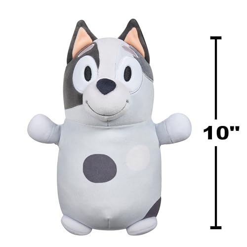 Squishmallows Bluey Muffin HugMees 10-Inch Plush - Soft Huggable Toy