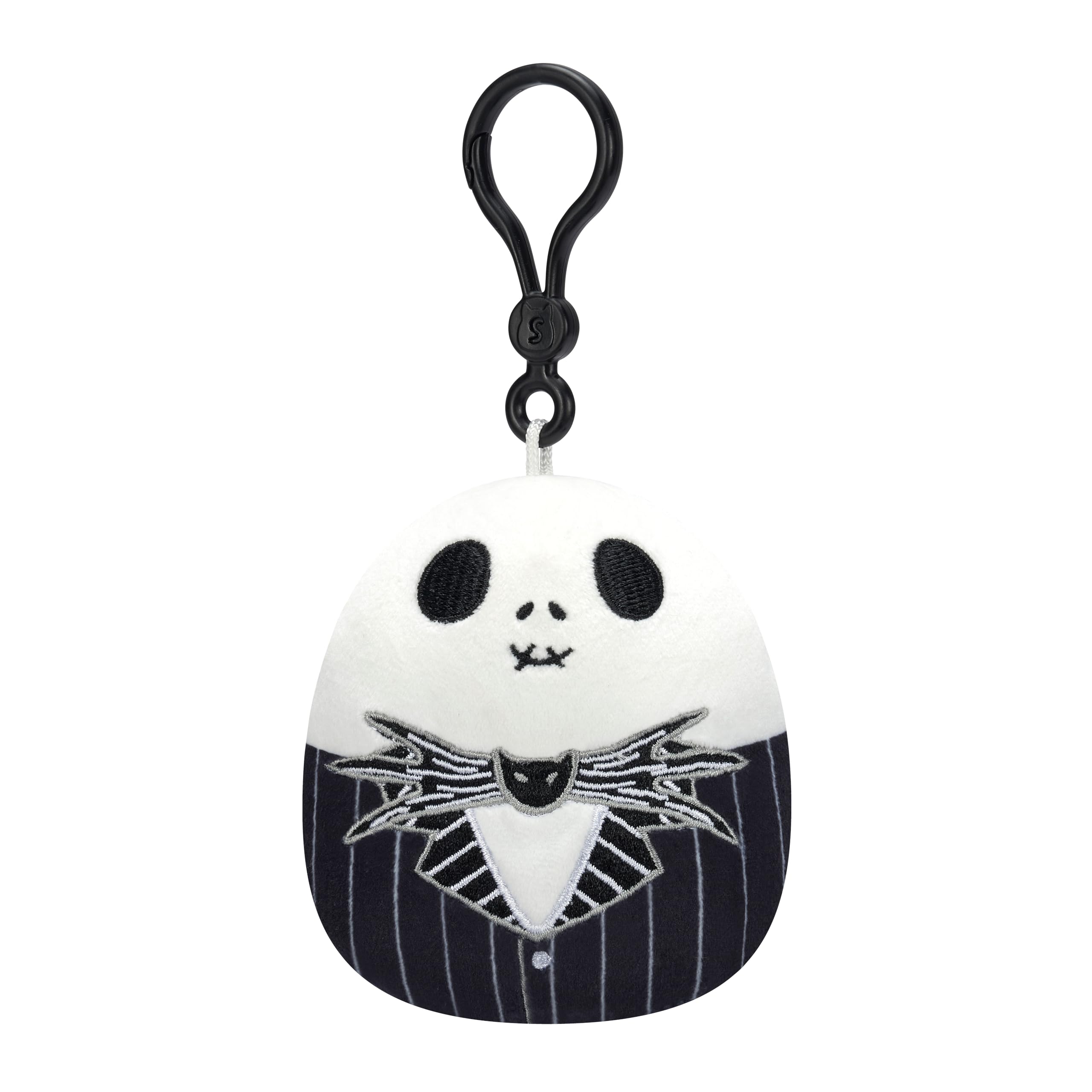 Squishmallows Disney Jack Skellington and Sally Clip 2-Pack – 3.5-Inch Official Jazwares Plush