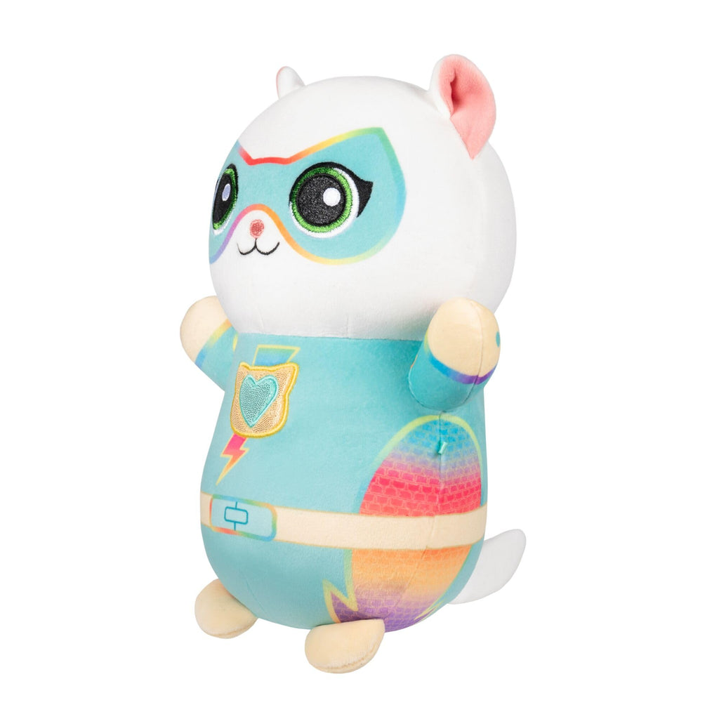 Squishmallows Disney SuperKitties Bitsy HugMees 10-Inch Plush – Extended Arms for Hugging