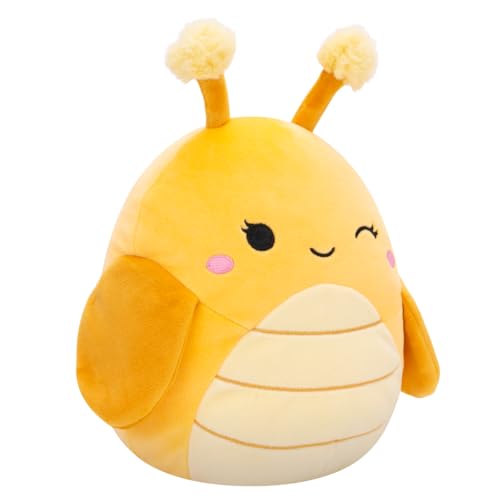 Squishmallows Greer the Yellow Grasshopper – 7.5-Inch Ultra-Soft Plush Toy