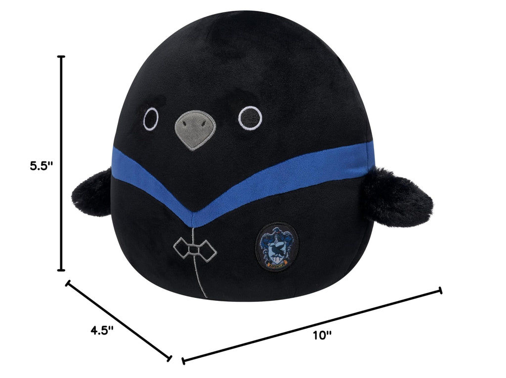 Squishmallows Harry Potter 10in Ravenclaw Raven Plush in Hogwarts Robe – Officially Licensed Ultrasoft Toy
