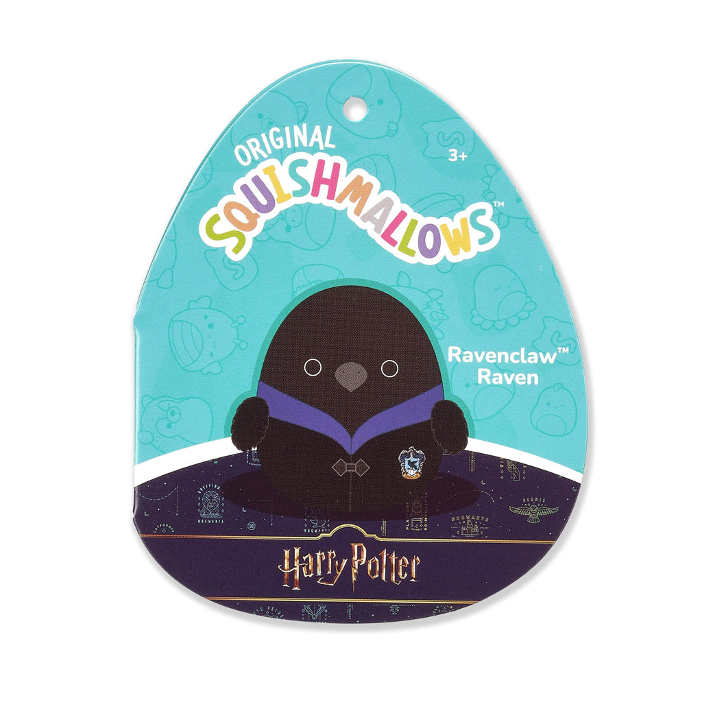 Squishmallows Harry Potter 10in Ravenclaw Raven Plush in Hogwarts Robe – Officially Licensed Ultrasoft Toy