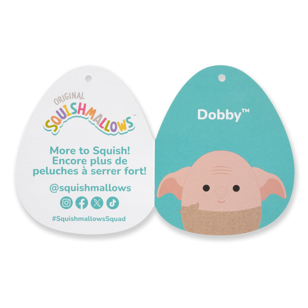 Squishmallows Harry Potter Dobby 10-Inch Plush – Ultrasoft Official Jazwares Toy