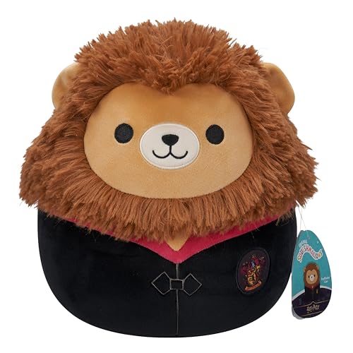 Squishmallows Harry Potter Gryffindor Lion 10-Inch Plush - Officially Licensed Warner Bros. Discovery