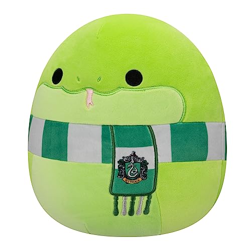 Squishmallows Harry Potter Slytherin Snake Plush - 10 Inch Soft Collectible