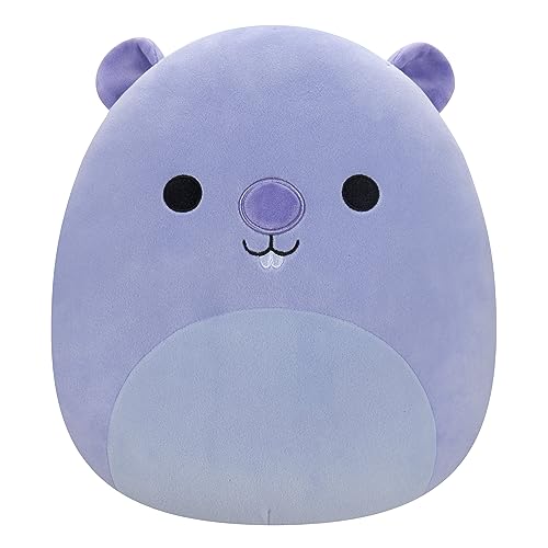 Squishmallows Javari 12-Inch Lavender Groundhog Plush - Ultrasoft Official Jazwares Collectible