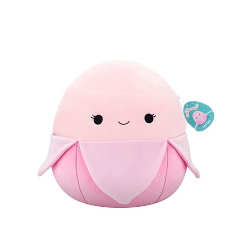 Squishmallows Lex Lex 14-Inch Pastel Pink Banana Plush - Official Jazwares Large Squishmallow