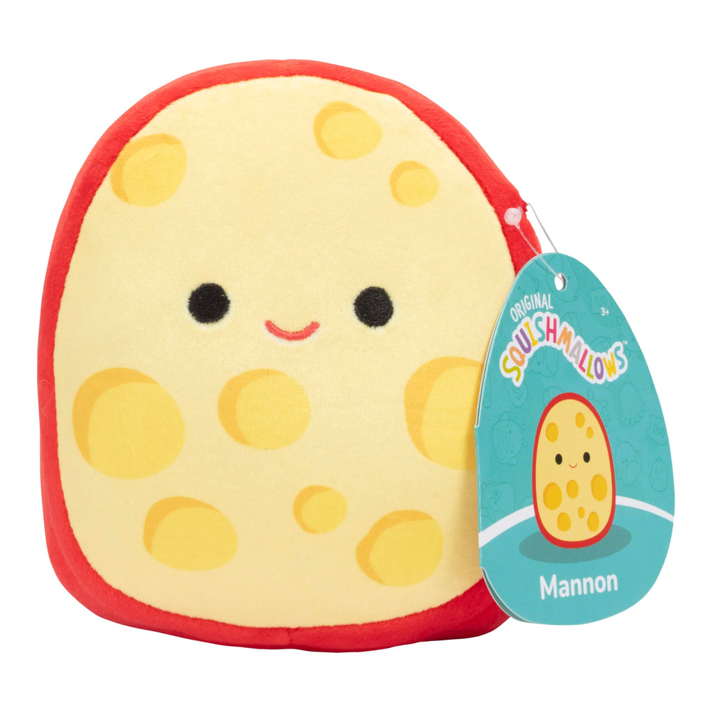 Squishmallows Mannon the Gouda Cheese Mini Plush - 5-Inch Soft Collectible Stuffed Animal