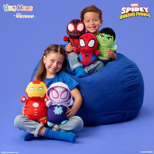 Squishmallows Marvel Ghost-Spider HugMees 10-Inch Plush - Ultrasoft Collectible