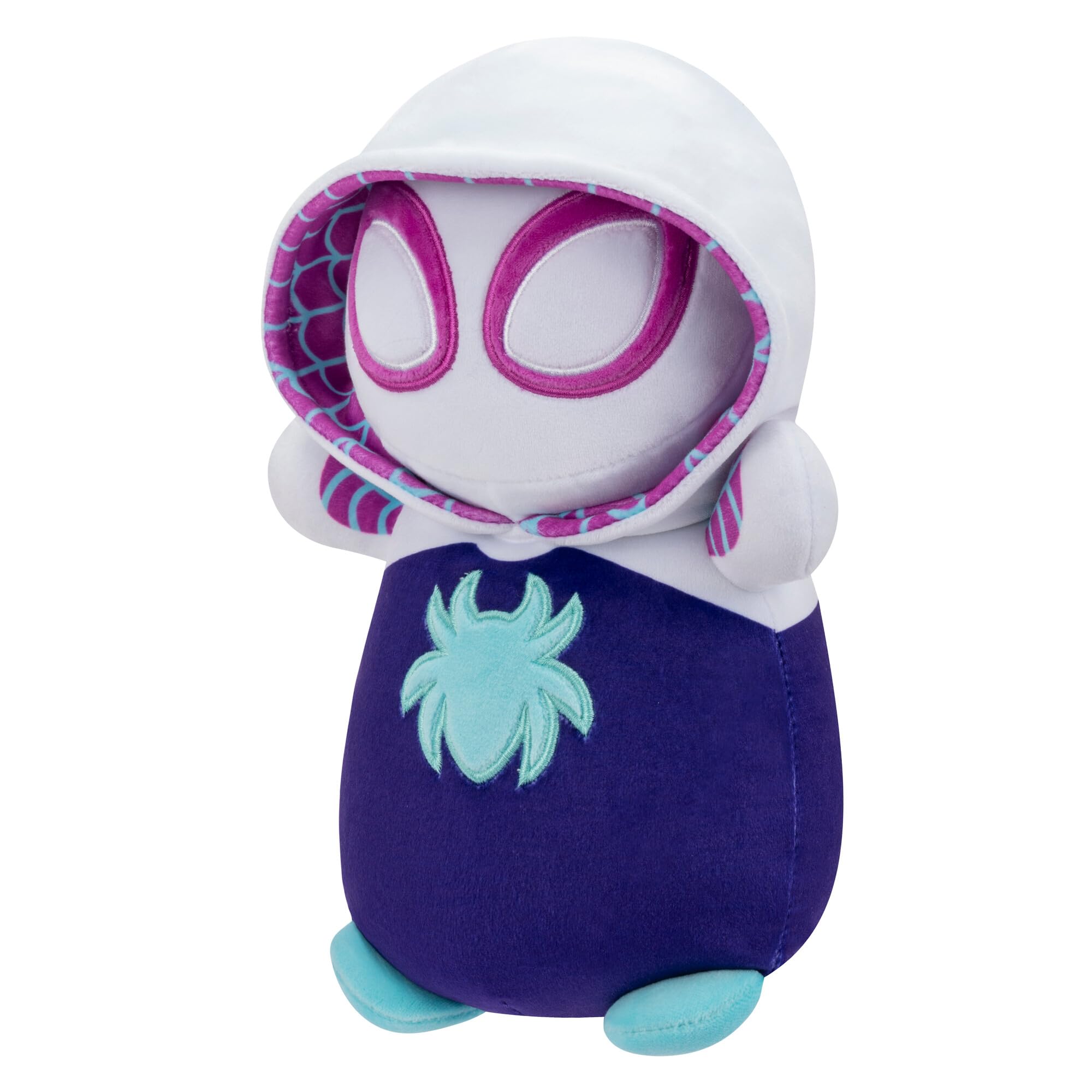 Squishmallows Marvel Ghost-Spider HugMees 10-Inch Plush - Ultrasoft Collectible
