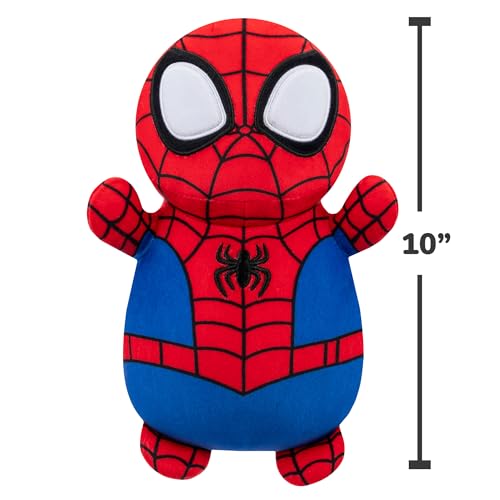 Squishmallows Marvel Spidey HugMees 10-Inch Plush - Ultrasoft Official Jazwares