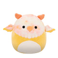 Squishmallows Mito 12-Inch Yellow Tie-Dye Griffin Plush – Official Jazwares