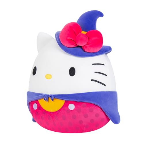 Squishmallows Official Sanrio Hello Kitty Halloween 2025 Plush – 12 Inch Medium-Sized Collectible