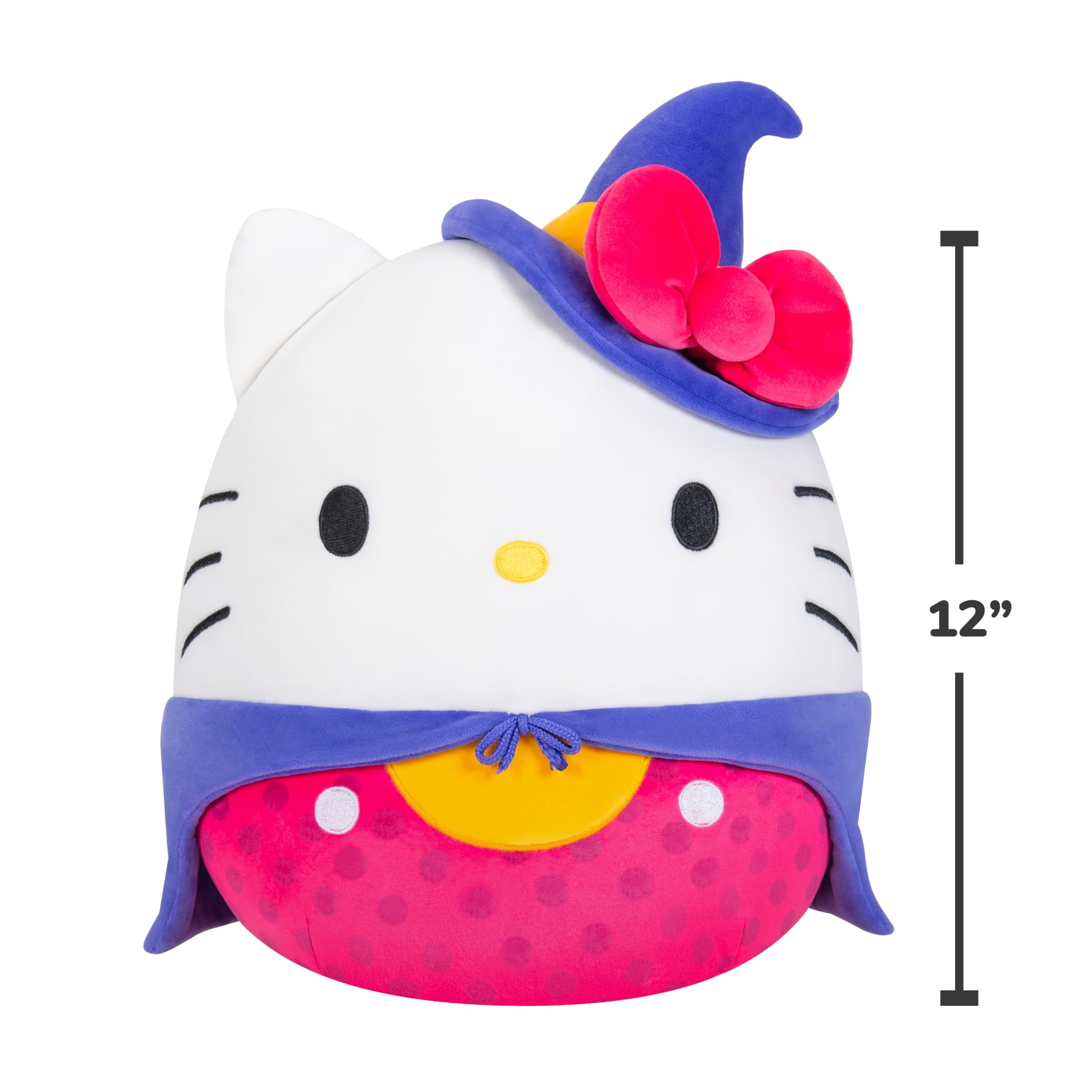 Squishmallows Official Sanrio Hello Kitty Halloween 2025 Plush – 12 Inch Medium-Sized Collectible