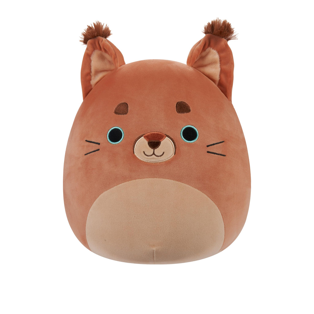 Squishmallows Original 12-Inch Ferraz the Orange Caracal Cat Plush – Officially Licensed by Jazwares