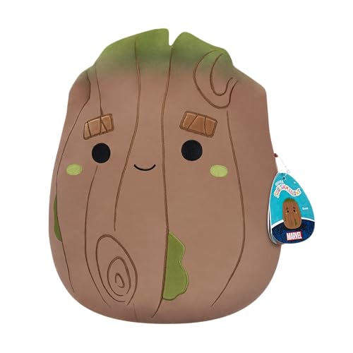 Squishmallows Original 12-Inch Groot Plush – Officially Licensed Marvel Collectible