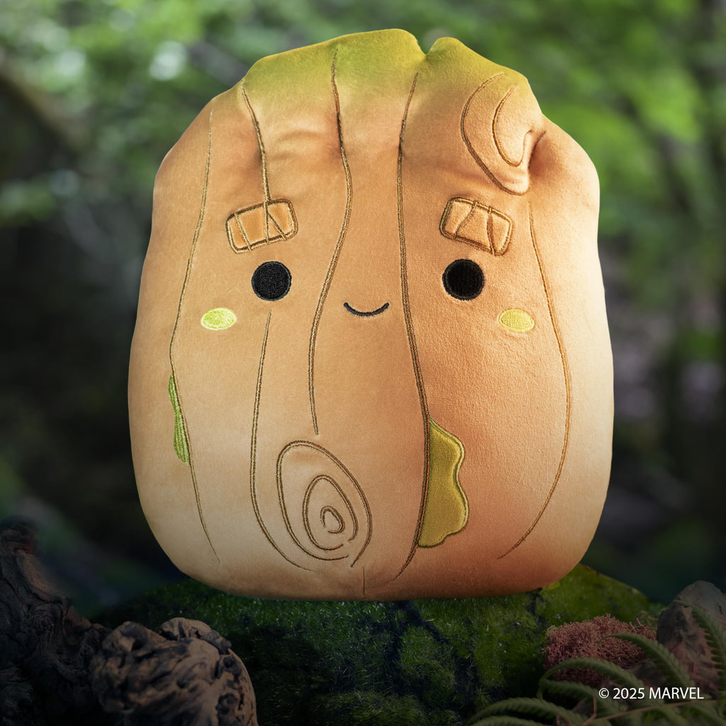 Squishmallows Original 12-Inch Groot Plush – Officially Licensed Marvel Collectible