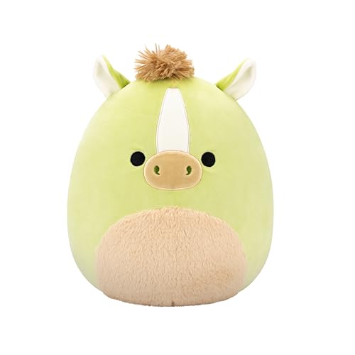 Squishmallows Original 12in Billy the Sage Green Horse – Medium Sized Official Jazwares Plush