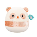 Squishmallows Original 14in Bee the Peach Velvet Panda – Official Jazwares Collectible Plush