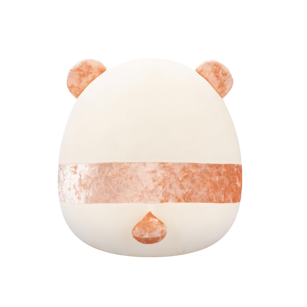Squishmallows Original 14in Bee the Peach Velvet Panda – Official Jazwares Collectible Plush