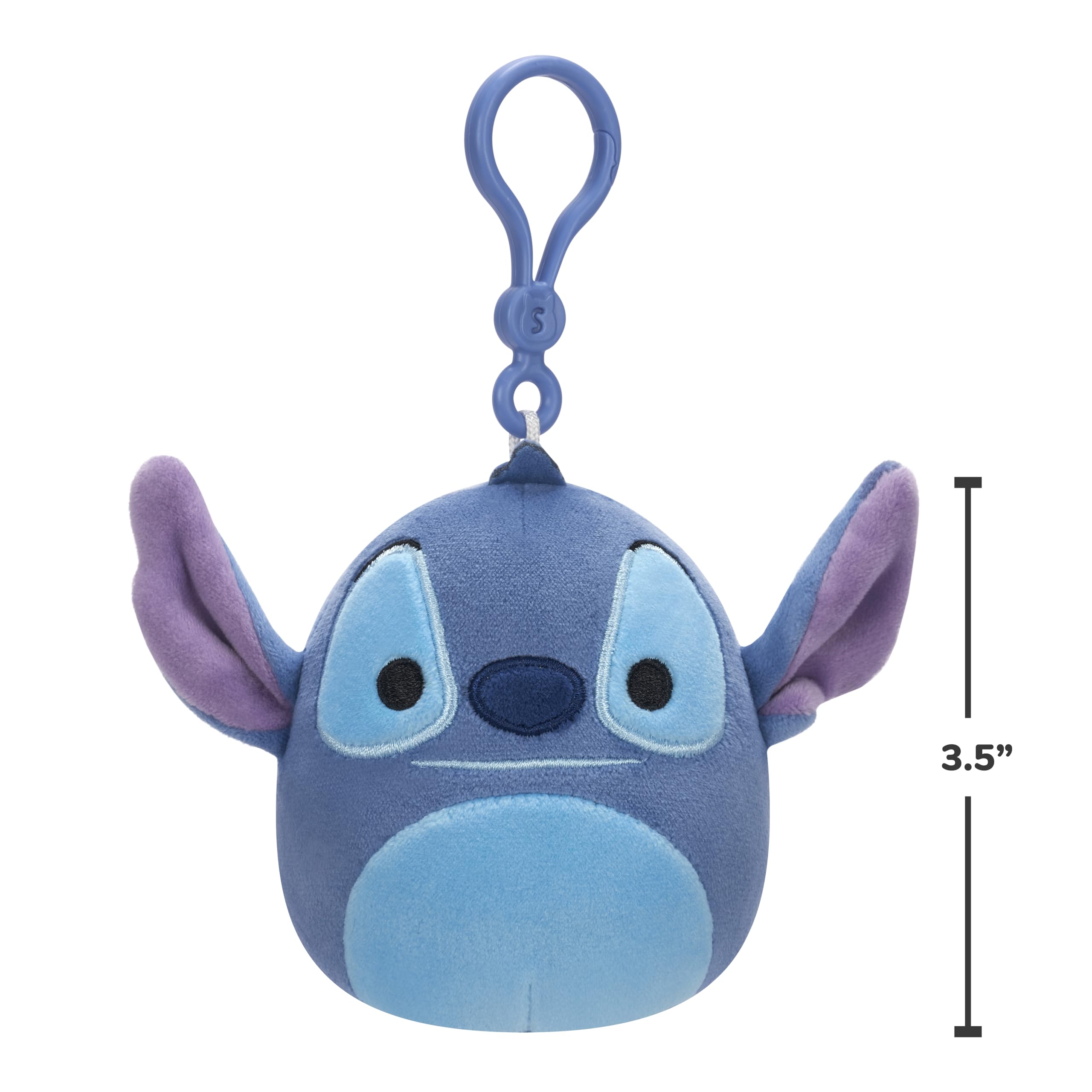 Squishmallows Original 3.5in Disney Stitch and Pineapple Stitch Clip 2-Pack – Official Jazwares Plush