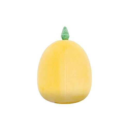 Squishmallows Original 5-Inch Eleanor Yellow Grapefruit Plush with Flower Hairpin – Official Jazwares