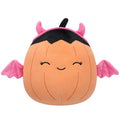 Squishmallows Original 8-Inch Margie Pumpkin in Pink Devil Costume Halloween Plush