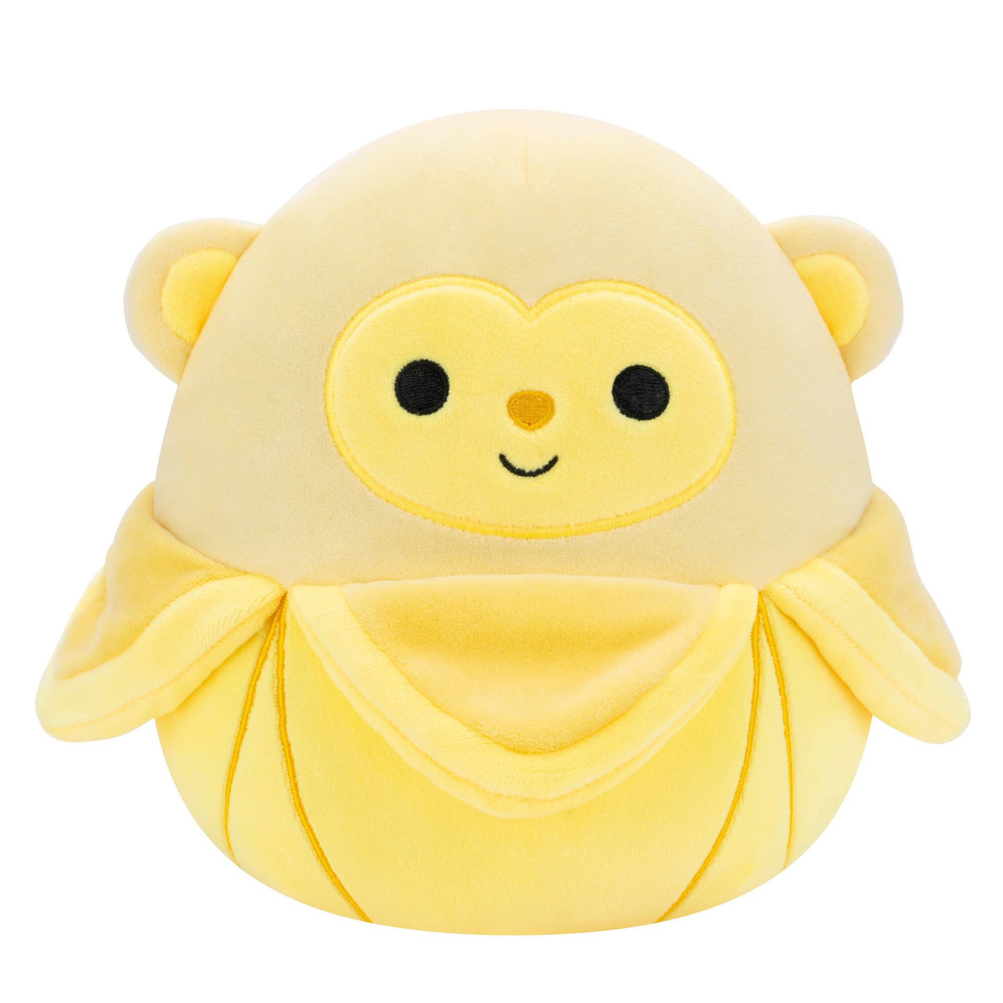 Squishmallows Original 8-Inch Pierogi Banana Monkey Plush – Jazwares Officially Licensed