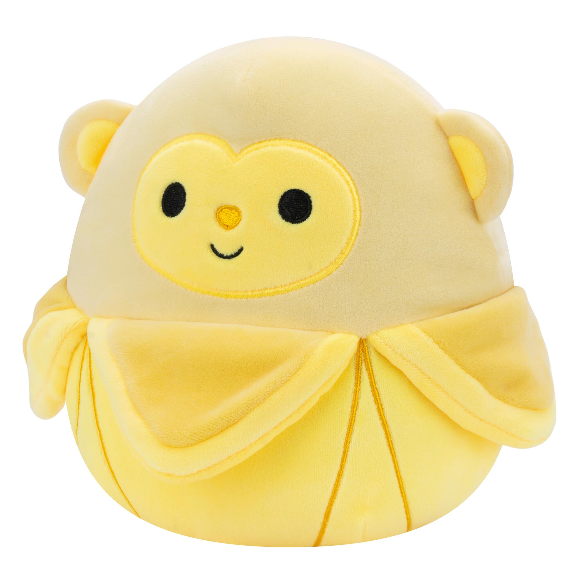 Squishmallows Original 8-Inch Pierogi Banana Monkey Plush – Jazwares Officially Licensed