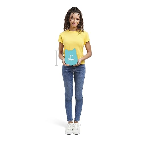 Squishmallows Original 8-Inch Romy Peach Seal with Tie-Dye Belly – Official Jazwares Plush