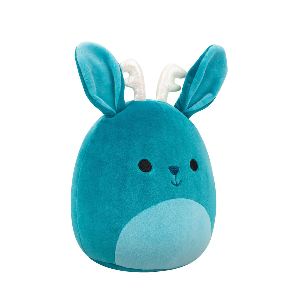 Squishmallows Original 8in Aspen Sea Green Jackalope with Iridescent Horns – Official Jazwares Plush