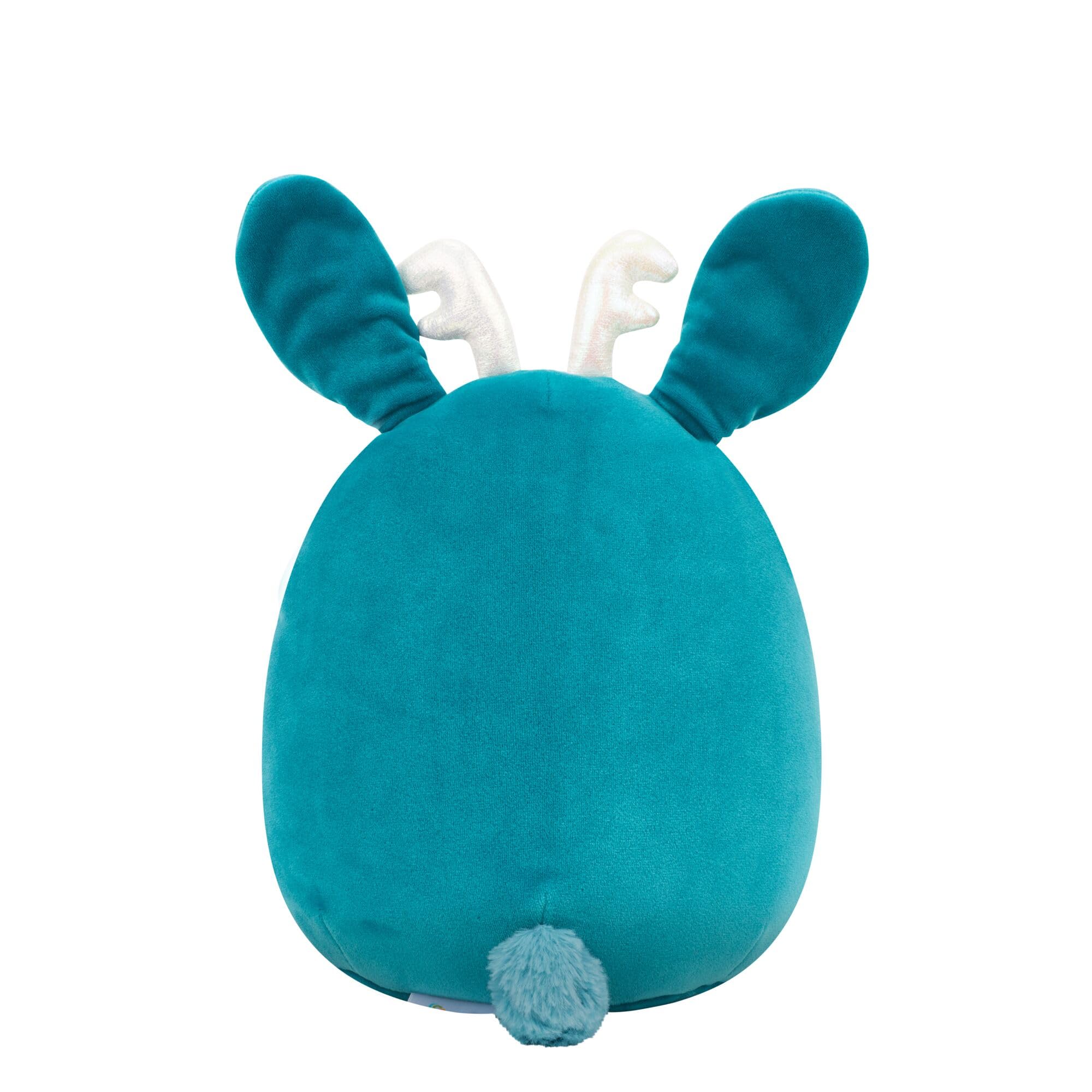 Squishmallows Original 8in Aspen Sea Green Jackalope with Iridescent Horns – Official Jazwares Plush