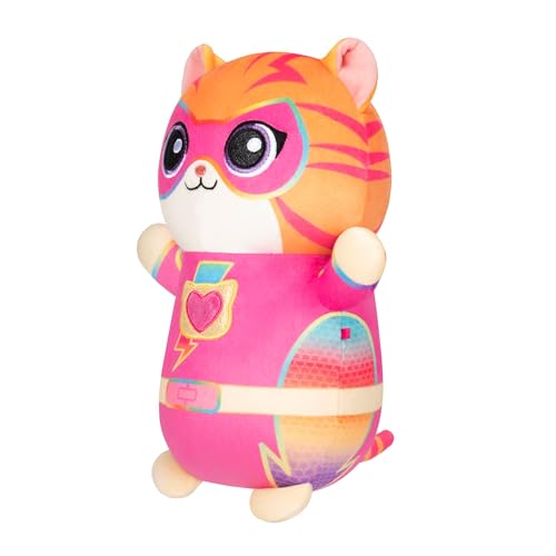 Squishmallows Original Disney SuperKitties Ginny HugMees – 10-Inch Ultrasoft Plush with Extended Arms
