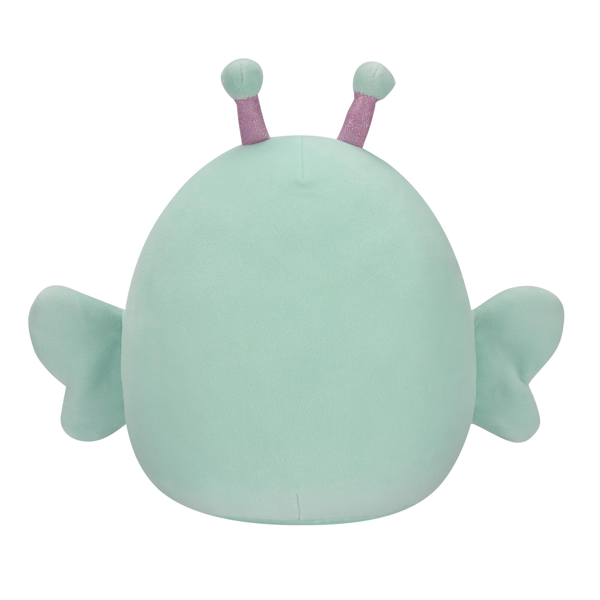 Squishmallows Reina 8-Inch Green Butterfly with Flower Crown Plush - Official Jazwares
