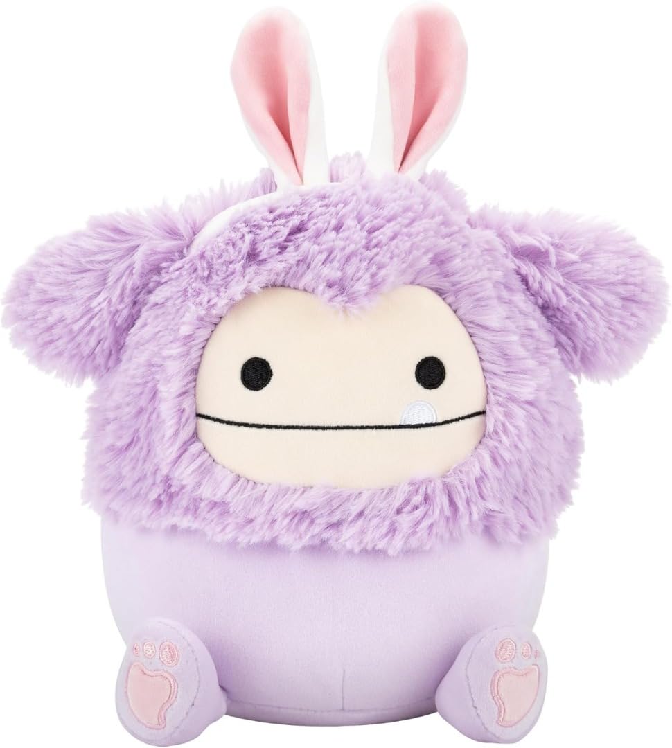 Squishmallows SQER01270 Dilka the Bigfoot 19 cm Plush – Ultra Soft Cuddly Toy