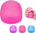 Squishy Fidget Squeeze Ball for Adults – Pink Sensory Stress Relief Toy
