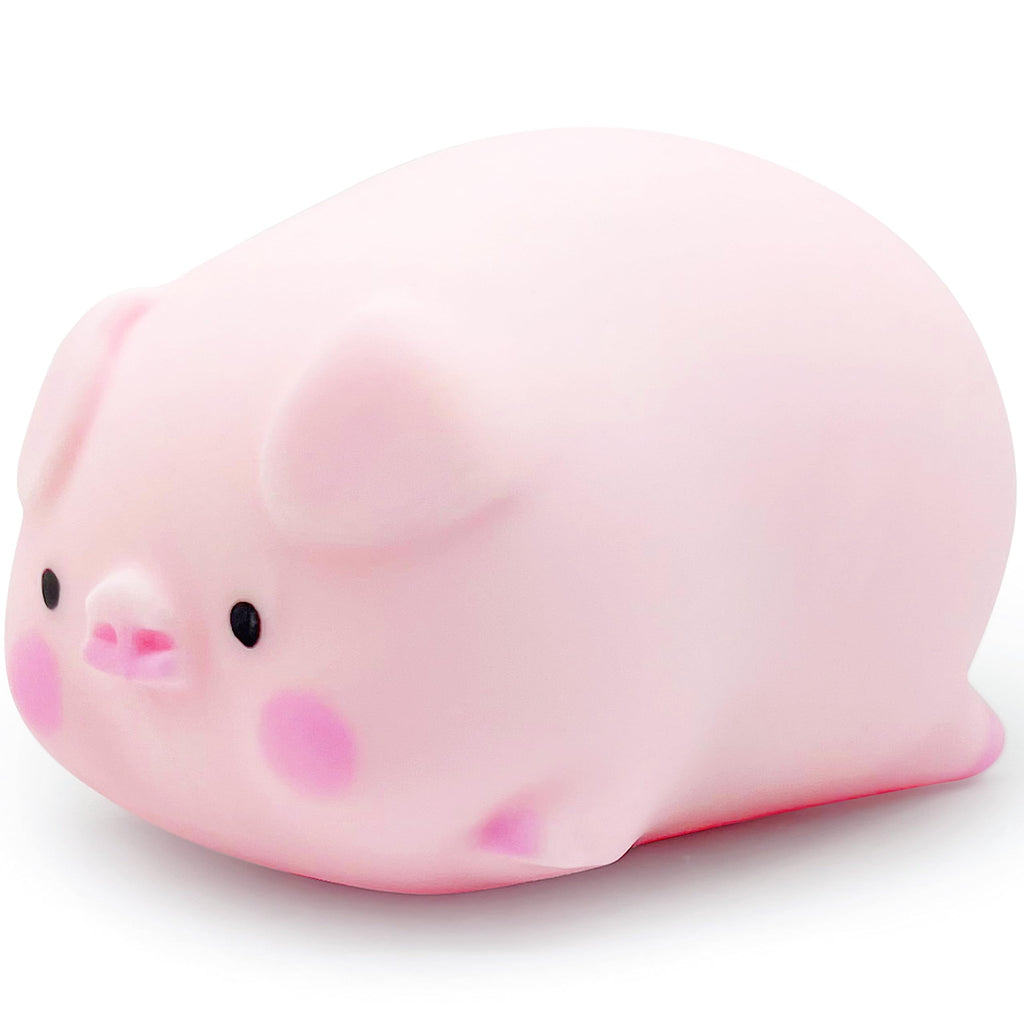 Squishy Pig Stress Ball – Soft TPR Fidget Toy for Kids, Autism Sensory Squeeze Dough Ball (1 Pack)