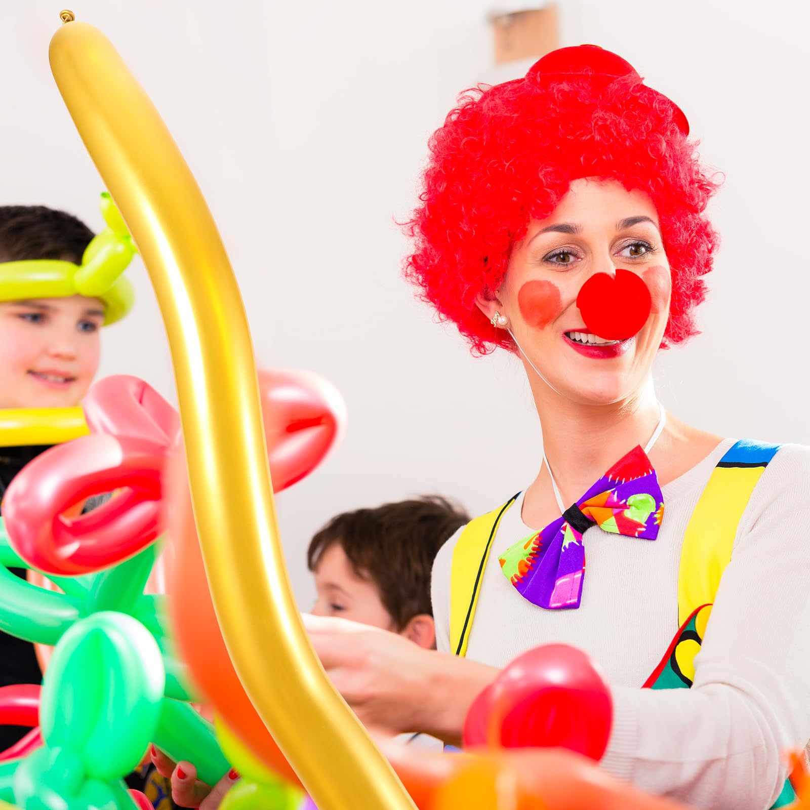 Sratte 200 Pack Metallic 260Q Long Balloons for Twisting Animal Shapes - Party Decorations