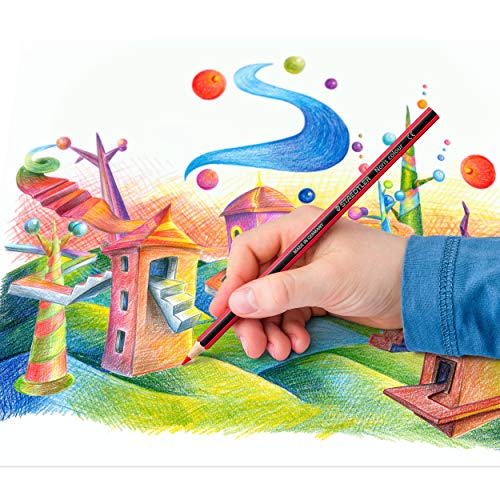 STAEDTLER Noris Colour Colouring Pencils – 12 People of the World Shades, Pre-Sharpened, Ergonomic Design