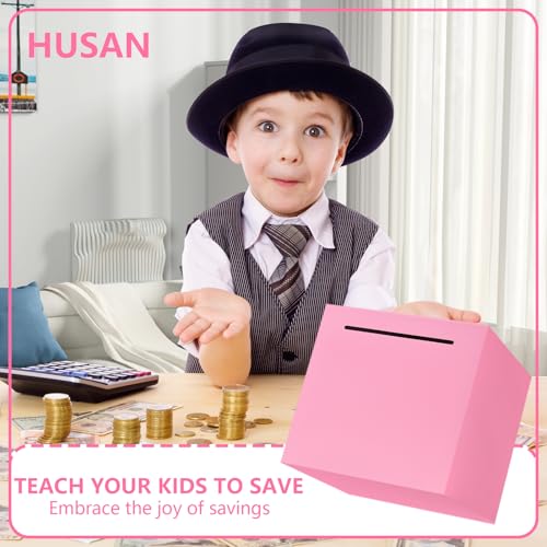 Stainless Steel Piggy Bank – Break to Open, 4.72-Inch, Pink – Unbreakable Money Saver for Cash & Coins
