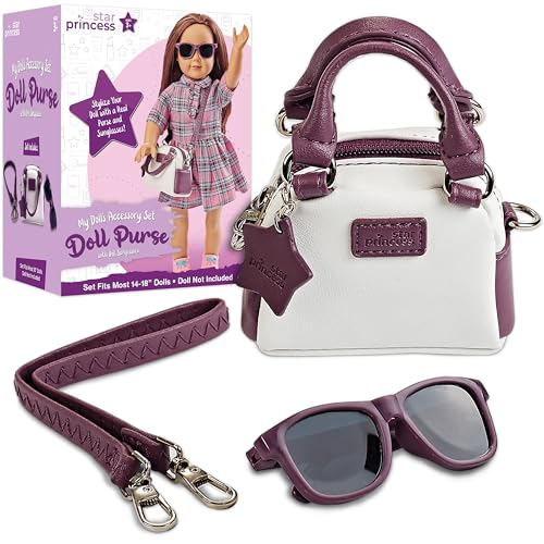 Star Princess Doll Purse and Sunglasses Set for 18-Inch Dolls