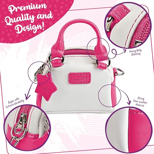 Star Princess Doll Purse and Sunglasses Set for 18-Inch Dolls – Pink Accessories for Ages 3-12