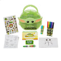 Star Wars Baby Yoda Coloring Activity Set with Travel Case – 20-Piece Art Kit for Kids